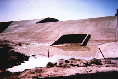 West Cypress Hills dam 