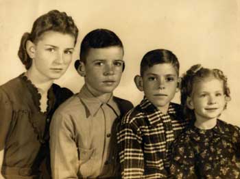 Mary Jo with siblings