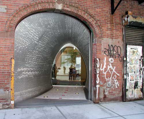 Chelsea clothing store entrance