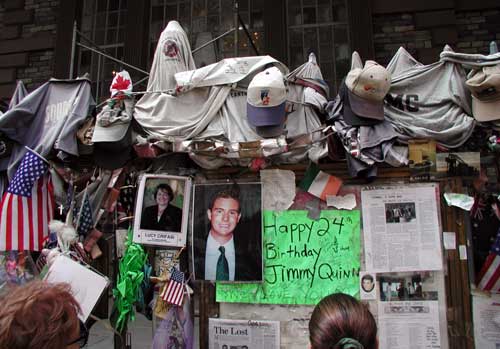 WTC memorial - Jimmy's birthday.
